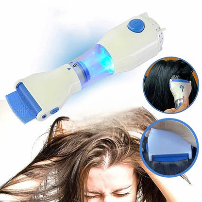 Peine Electrico Para Piojos y Pulgas