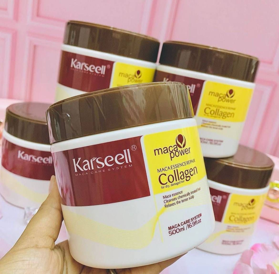 Mascarilla Karseell Tratamiento Capilar con Colágeno