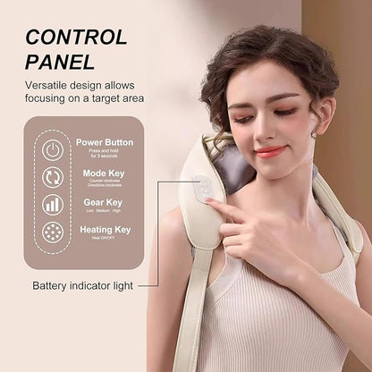 Masajeador De Cuello Espalda Recargable