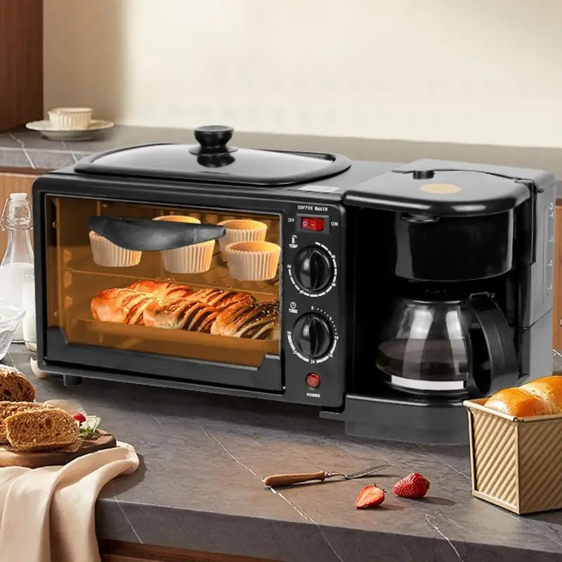 Horno Tostador 3 En 1