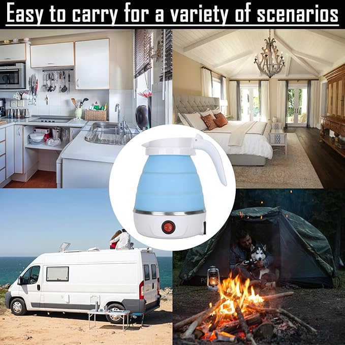 Hervidor Eléctrico Plegable Portátil