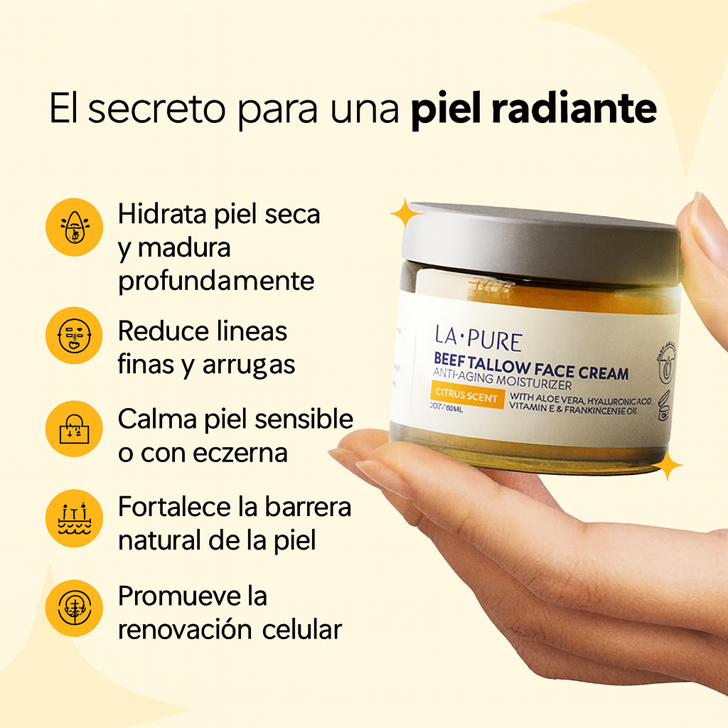 Crema Antiacné y Quitamanchas – Sebo de Res