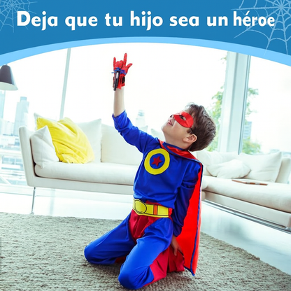 GUANTE SPIDERMAN LANZA RED TELARAÑA - PREMIUM