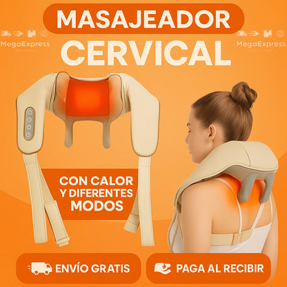 Masajeador De Cuello Espalda Recargable