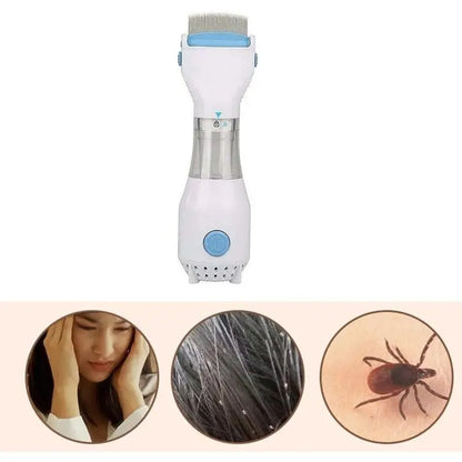 Peine Electrico Para Piojos y Pulgas